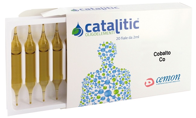 CATALITIC OLIGOELEMENTI COBALTO CO 20 FIALE DA 2 ML - farmachicca