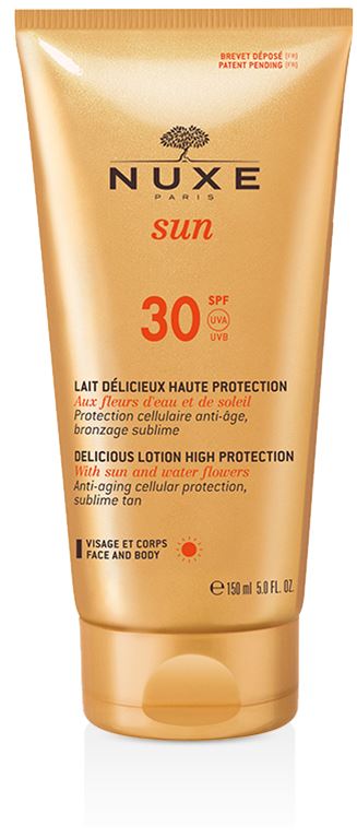 NUXE SUN LATTE SOLARE DELIZIOSO ANTI-ETA' SPF30 150 ML - farmachicca