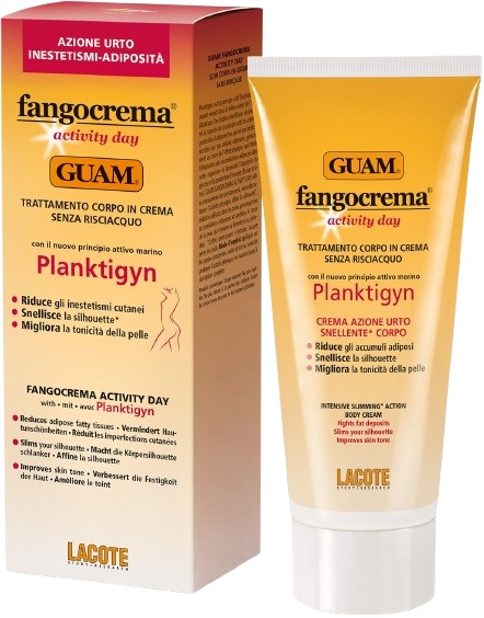 GUAM FANGOCREMA ACTIVITY DAY TRATTAMENTO CORPO CON PRINCIPIO ATTIVO PLANKTIGYN 200 ML - farmachicca