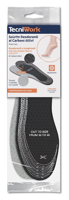 SOLETTE DEODORANTI AI CARBONI ATTIVI 1 PAIO - farmachicca