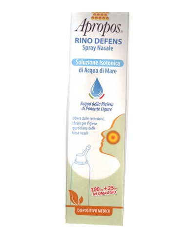 APROPOS RINO DEFENS SOLUZIONE ISOTONICA 125 ML - farmachicca