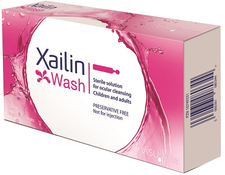 XAILIN WASH SOLUZIONE STERILE OCULARE 20 FLACONCINI 5 ML MONODOSE - farmachicca