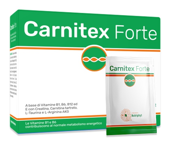 CARNITEX FORTE 20 BUSTINE 100 G - farmachicca