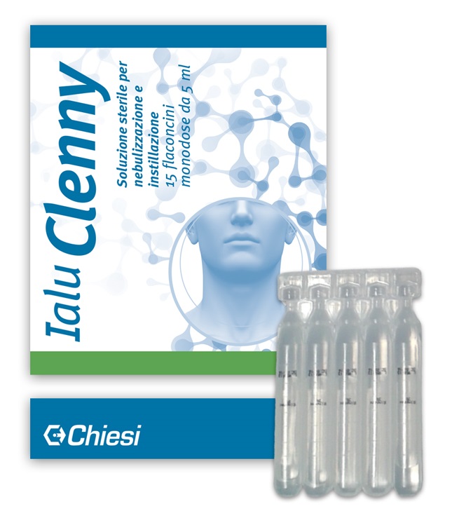 IALU CLENNY 15 FLACONCINI 5 ML SOLUZIONE STERILE PER NEBULIZZAZIONE E INSTILLAZIONE CON ACIDO IALURONICO - farmachicca