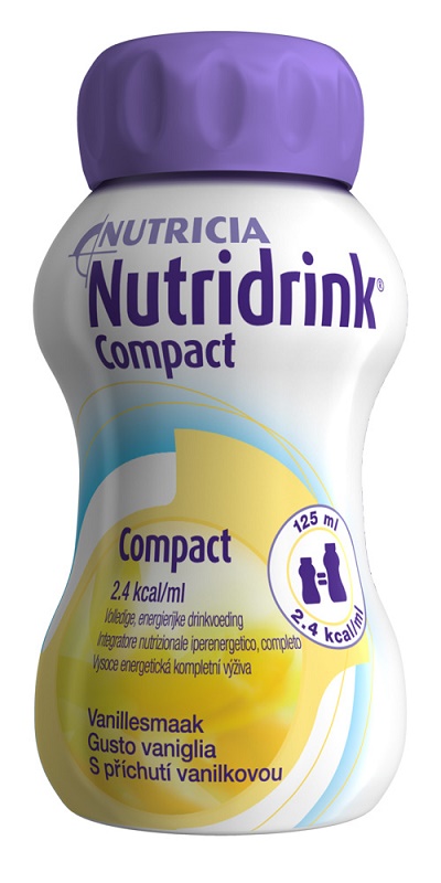NUTRIDRINK COMPACT VANIGLIA 125 ML 4 PEZZI - farmachicca