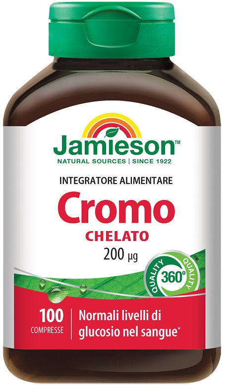 JAMIESON CROMO CHELATO 100 COMPRESSE - farmachicca