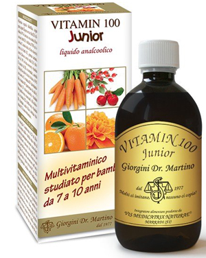 VITAMIN 100 JUNIOR LIQUIDO ANALCOLICO 500 ML - farmachicca