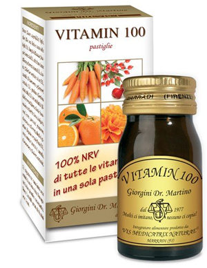 VITAMIN 100 60 PASTIGLIE - farmachicca