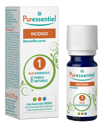 PURESSENTIEL INCENSO OLIO ESSENZIALE 5 ML - farmachicca