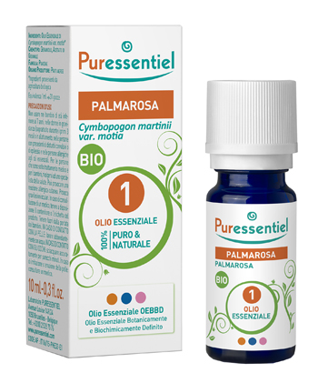 PURESSENTIEL PALMAROSA OLIO ESSENZIALE BIO 10 ML - farmachicca