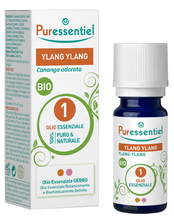 PURESSENTIEL OLIO ESSENZIALE YLANG YLANG BIO 5 ML - farmachicca