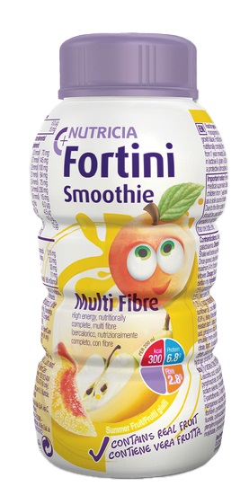 FORTINI SMOOTHIE MULTI FIBRE GUSTO FRUTTI GIALLI 200 ML - farmachicca