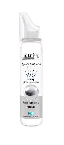 NUTRIVA ARGENTO COLLOIDALE NASO/ORECCHIE 100 ML - farmachicca