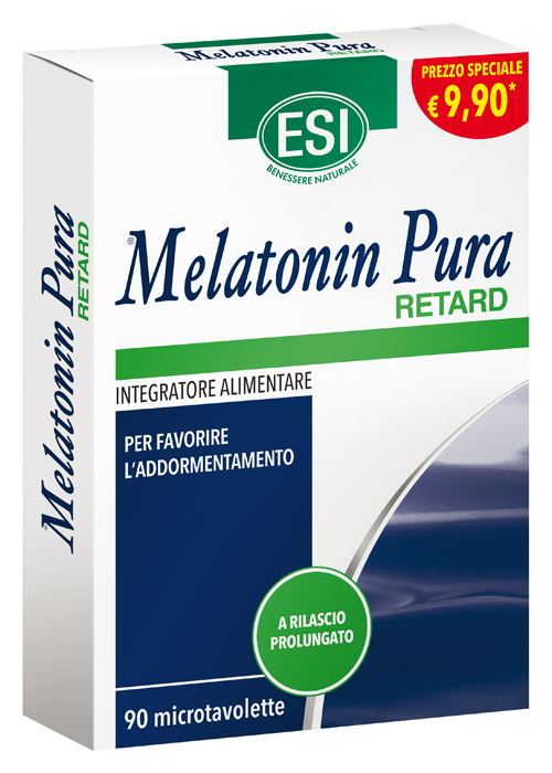 ESI MELATONIN PURA RETARD 90 MICROTAVOLETTE OFFERTA - farmachicca