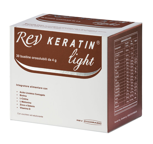 REV KERATIN LIGHT 30 BUSTE 120 G - farmachicca