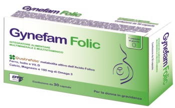 GYNEFAM FOLIC 1 BLISTER 30 CAPSULE MOLLI - farmachicca