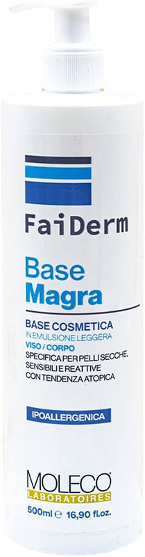 FAIDERM BASE MAGRA 500 ML - farmachicca