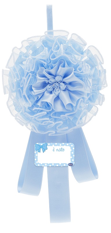 CHICCO ANNUNCIO NASCITA FIOCCO AZZURRO - farmachicca