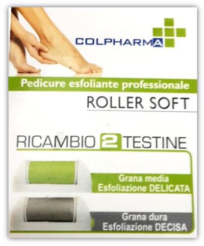 ROLLER SOFT ESFOLIANTE PROFESSIONALE PER PEDICURE - farmachicca