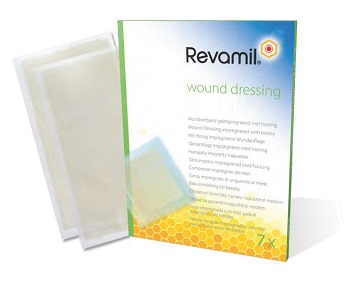 REVAMIL GARZE IMBEVUTE DI MIELE 10X10 CM 10 PEZZI - farmachicca