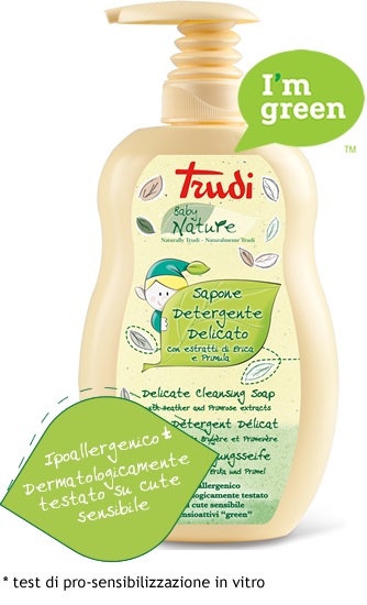 TRUDI BABY NATURE SAPONE DETERGENTE DELICATO 400 ML - farmachicca