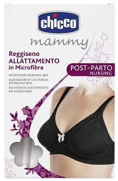 CHICCO MAMMY REGGISENO MICROFIBRA ALLATTAMENTO NERO 6C - farmachicca
