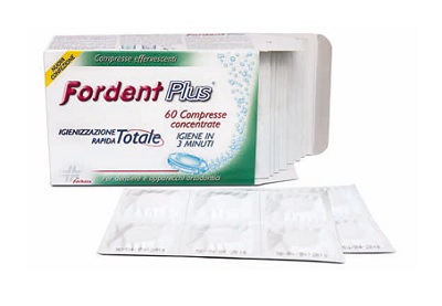 FORDENT PLUS 60 COMPRESSE CONCENTRATE PER DENTIERE E APPARECCHI ORTODONTICI - farmachicca