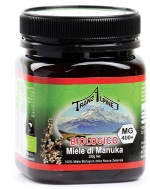 MIELE DI MANUKA MG 400 + BIO 250 G - farmachicca