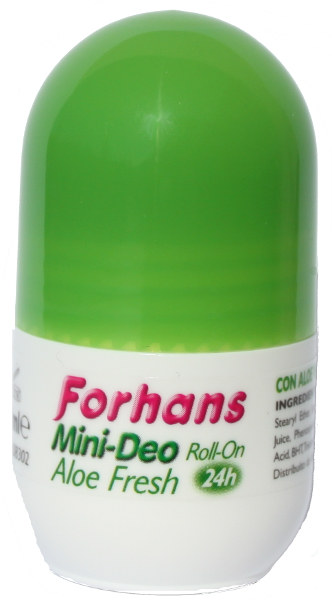 FORHANS MINI DEO ALOE FRESH 20 ML - farmachicca