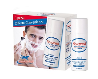 NOXZEMA PROTECTIVE SHAVE TRAVEL CLASSIC 3 X 50 ML - farmachicca