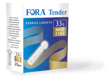 LANCETTE PUNGIDITO MICROFINE 33 GAUGE 25 PEZZI - farmachicca