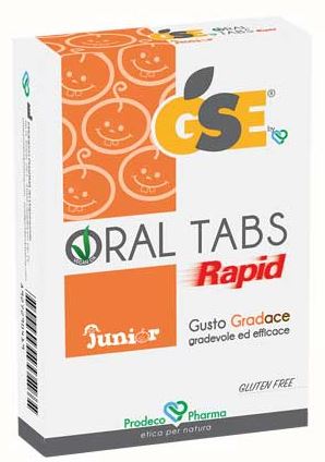 GSE ORAL TABS RAPID JUNIOR 12 COMPRESSE - farmachicca
