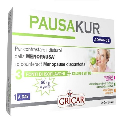PAUSAKUR ADVANCE 30 COMPRESSE 800 MG - farmachicca