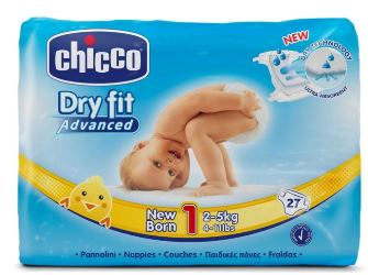 CH DRY FIT ADVANCE NEW BORN 27 PEZZI - farmachicca