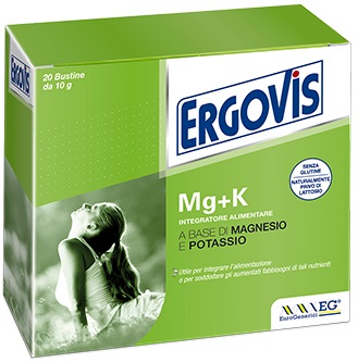 ERGOVIS MG+K 20 BUSTE 10 G - farmachicca