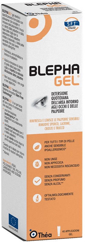 BLEPHAGEL GEL DETERGENTE PALPEBRE 30 G - farmachicca