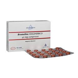 BROMELINA ANGENERICO 20 COMPRESSE RIVESTITE - farmachicca