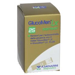 STRISCE MISURAZIONE GLICEMIA GLUCOMEN LX PLUS 25 PEZZI - farmachicca