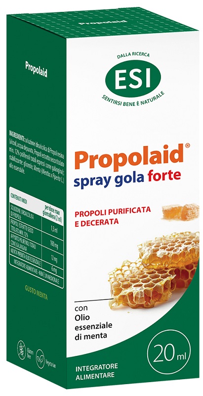 ESI PROPOLAID PROPOLGOLA SPRAY FORTE 20 ML - farmachicca