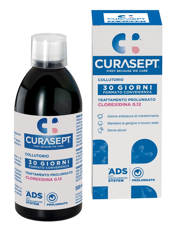 CURASEPT ADS COLLUTORIO 0,12 500 ML - farmachicca