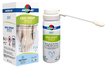 MASTER-AID FOOT CARE CRIO SPRAY VERRUCHE 50 ML - farmachicca