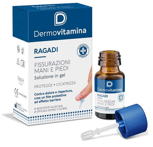 DERMOVITAMINA RAGADI GEL MANI E PIEDI 7 ML - farmachicca