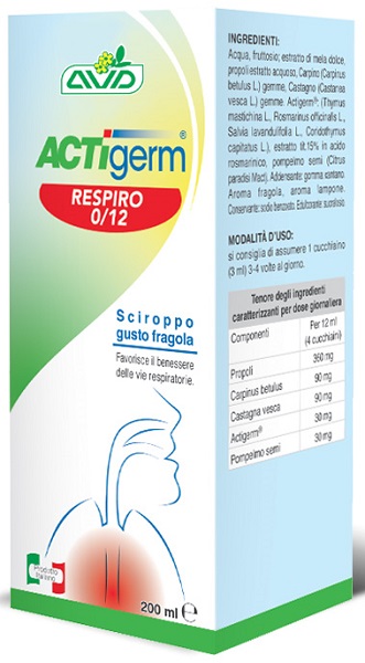 ACTIGERM RESPIRO 0-12 200 ML - farmachicca