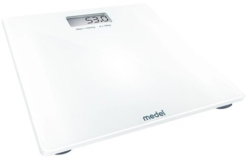 BILANCIA DIGITALE PESA PERSONE MEDEL CRYSTAL - farmachicca