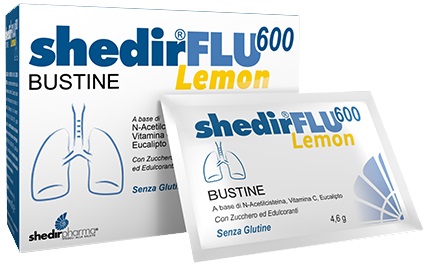 SHEDIRFLU 600 LEMON 20 BUSTINE - farmachicca