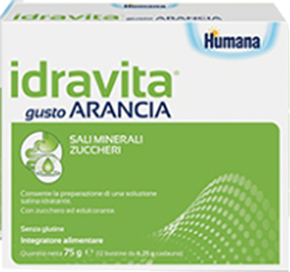 IDRAVITA GUSTO ARANCIA 12 BUSTINE DA 6,25 G - farmachicca