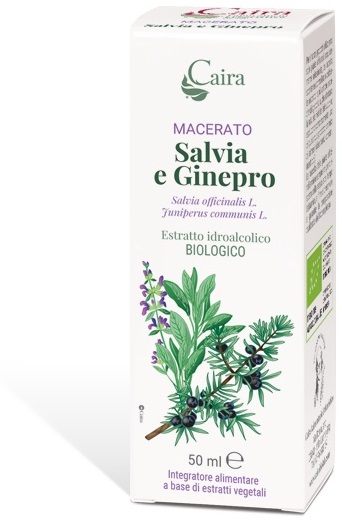 CAIRA SALVIA E GINEPRO MACERATO IDROALCOLICO BIO GOCCE 50 ML - farmachicca