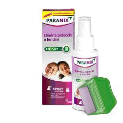 PARANIX SPRAY TRATTAMENTO ANTIPEDICULOSI 100 ML + PETTINE - farmachicca