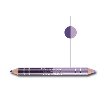 I COLORI DI HELAN BIO MATITA DUO OCCHI GLICINE VIOLA - farmachicca