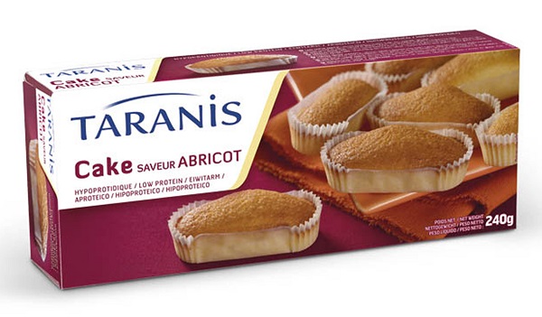 TARANIS TORTINA ALBICOCCA 6 X 40 G - farmachicca